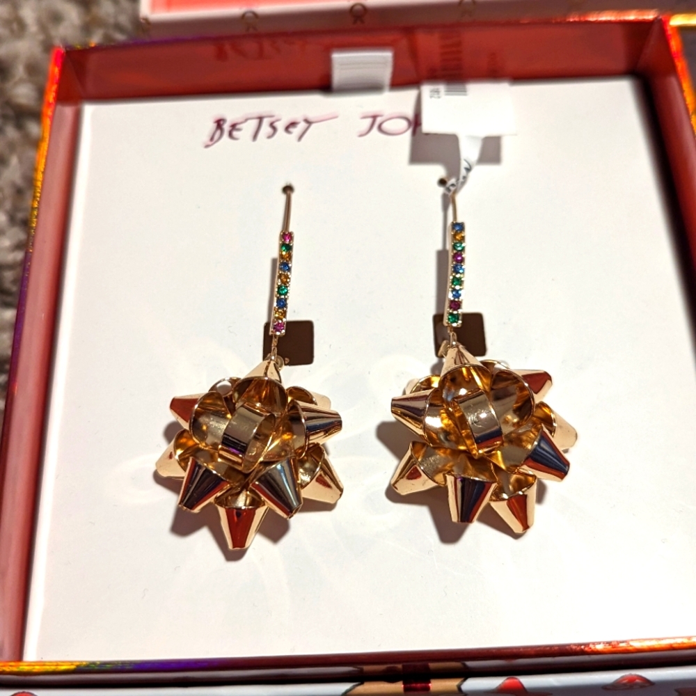 Christmas Bow Earrings